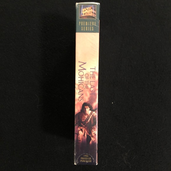 🎉HP🎉 “The Last of the Mohicans” on VHS - Excellent Condition - made in 1986 📼 - Picture 6 of 6